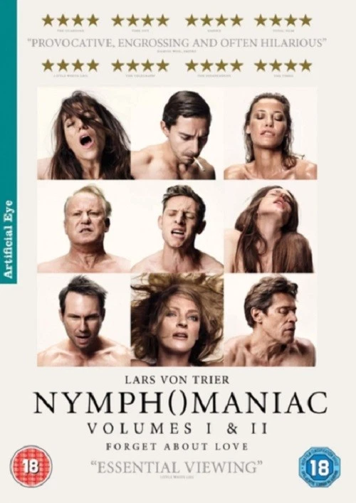 Nymphomaniac Volume  1 + 2   New Region 2 DVD IN STOCK NOW - Image 1 of 1