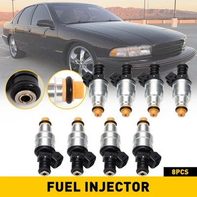 8pcs Fuel Injector for Chevrolet Camaro 1985-2004 2004-2006 Pontiac Corvette GTO - Image 1 of 4