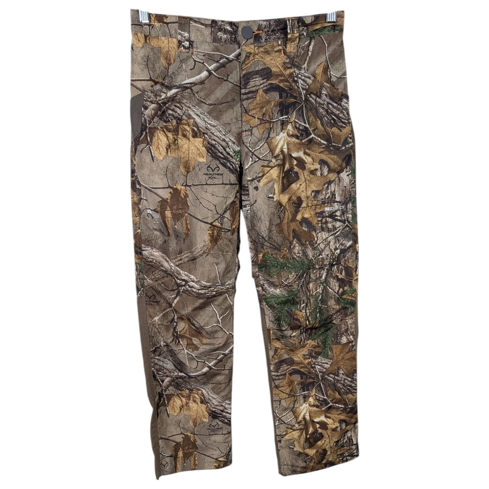 Pantalones Ripstop Realtree Xtra Camuflados Sin Olor Niños Jóvenes Grande Field Stream 30x28 Foto 1 de 4