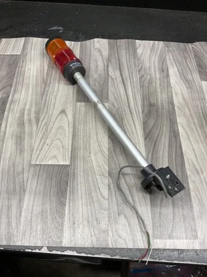 WERMA 640 830 00 Base Amber and Red Warning Signal light #4018B97PR3Sj - Image 1 of 4