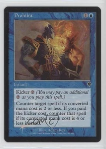 2000 Magic: The Gathering - Invasion Foil Prohibit #67 01i5 - Picture 1 of 3