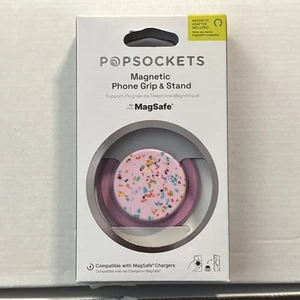 PopSockets Magnetic Phone Grip MagSafe Ppot-Circus Regrind Sugar Plum GLs Split - Picture 1 of 20