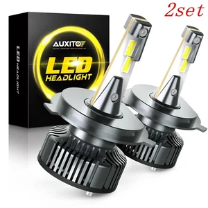 4X 9003 H4 LED Headlight bulb Kit 10000W 1000000LM Hi/Lo Beam Y13 Brighter White - Picture 1 of 11
