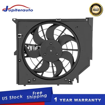 Nuevo conjunto de ventilador de refrigeración del radiador para BMW E46 323Ci 325i 328i 330i 2000-2001 Foto 1 de 4