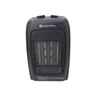 Calentador portátil eléctrico de cerámica Comfort Zone CZ442 1500W - negro Foto 1 de 4