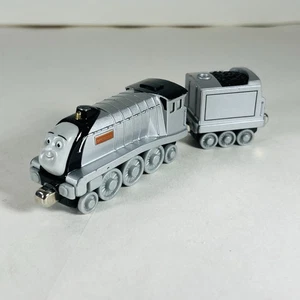 Spencer Tank Engine Tender Diecast Take Play Thomas The Train Tank Engine Silver - Imagen 1 de 13