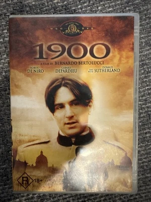1900 Region 2 DVD (2 Disc) 1976 Bernardo Bertolucci Robert De Niro Movie PAL  - Image 1 of 4