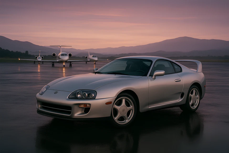 Póster estilo anuncio vintage Toyota Supra MK 4 11x17 reimpresión rendimiento más rápido Foto 1 de 1