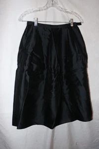 Talbots Damen schwarz mittellanger Rock Erwachsene Größe 4 - Bild 1 von 4