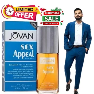 Jovan Appeal Colonia Para Hombres 3 OZ / 88 ml EDC Spray Nuevo en Caja Foto 1 de 3