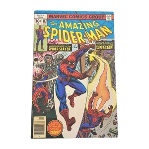 Amazing Spider-Man #167 VF- Marvel 1977 1° App Will-O The Wisp + Dr Hamilton - Foto 1 di 2