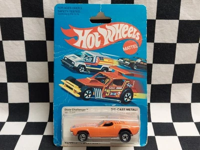 Dodge Dixie Challenger 1970 naranja Hot Wheels nuevo en tarjeta Foto 1 de 4