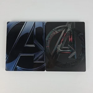 Marvel Avengers - The Avengers + Age Of Ultron - Blu-Ray Steelbook OOP RARE - Picture 1 of 8