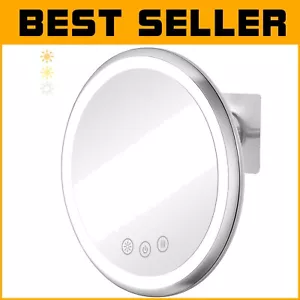 Elegant Heated Anti-Fog Shower Mirror with Modern Design for Easy Grooming - Picture 1 of 10