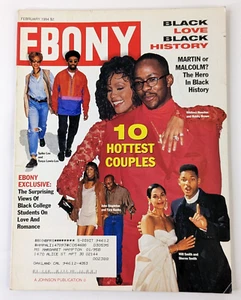 Ebony Magazine February 1994 Black Love History - Picture 1 of 5