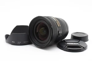 Nikon ED AF-S Nikkor 18-35mm f3.5-4.5G Camera Lens Black w/Hood 419 - Picture 1 of 10