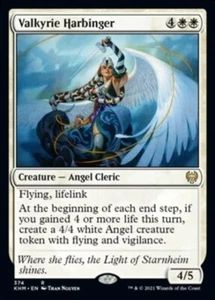 MTG - VALKYRIE HARBINGER - Kaldheim (R) - Foto 1 di 1