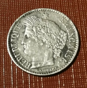 MONNAIE RARE **** 20 Cent de FRANC CERES 1850 A oreille basse **** - Bild 1 von 2