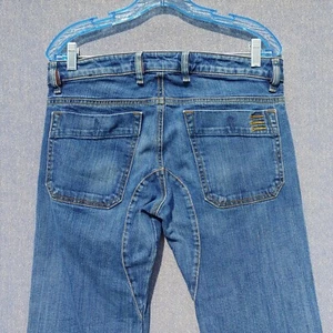 DIESEL Industries Mens Blue Jeans SZ 30 Button Fly BUMIX Made in Italy - Picture 1 of 16