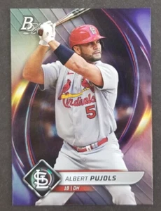 Albert Pujols 2022 Bowman Baseball Card #2 (NM) - Bild 1 von 2