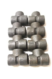 8pk Bonney 3/8" Connecting Tee Forged B16 3M A R1318 - Picture 1 of 4