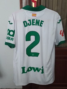 #2 DJENE, GETAFE CF Match Worn PLAYER third shirt used in La LIGA 2024-25 - Foto 1 di 11
