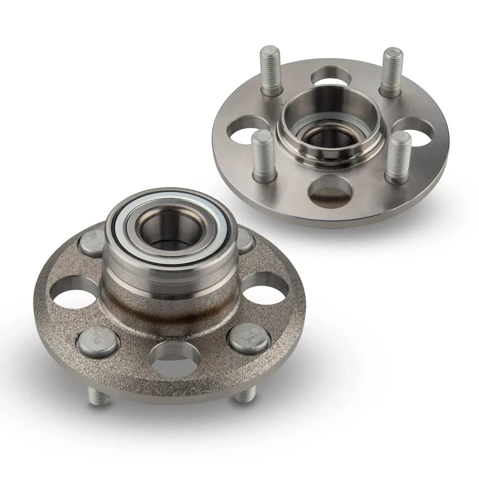 2x Conjunto de buje de rueda trasera para Honda Civic / Del Sol / CRX / Acura EL ninguno ABS Foto 1 de 1