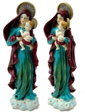 Madonna mit Jesuskind, Jungfrau Maria - HEILIGENFIGUR H31cm +NEU+ STATUE