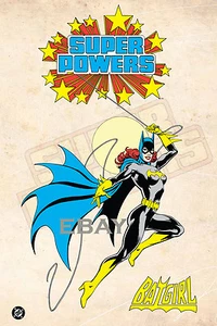 1988 Super Powers BATGIRL Model Art : Justice League Batman - Picture 1 of 1