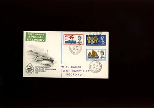 1963 Lifeboat (Ord) Illustrated FDC St Mary's Street Bedford CDS. Cat £30 - Imagen 1 de 1