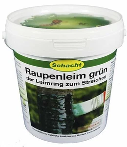 Schacht Baumleim Raupenleim 1 Kg Leimring grün Raupen Insektenleim Insekten-leim - Bild 1 von 6