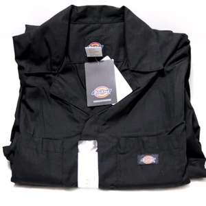 Dickies Men's Short Sleeve Coveralls in Black - Size MT/MA/MG - Picture 1 of 5
