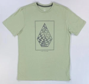 Men's Volcom Modern Fit Cotton Polyester Short Sleeve Shirt - Picture 1 of 13