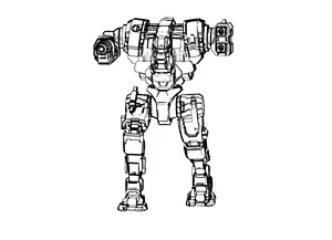 Talon TLN-5W | CGL 1:265 Battlemech | Battletech miniatura - Foto 1 di 1