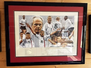 Germany 1 - 5 England Framed Limited Edition Print # 11 of 89 - Picture 1 of 7