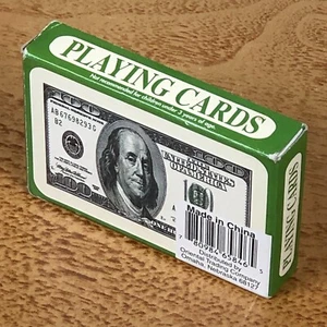 Vintage 1970s Playing Cards Ben Franklin $100 - Bild 1 von 3