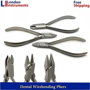 Dental Orthodontic Wire Bending Loop Forming Adam Bird Beak 3 Prong Pliers - Picture 1 of 4