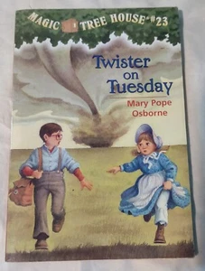 Magic Tree House #23 Twister on Tuesday by Mary Pope Osborne 2001 PB - Imagen 1 de 2