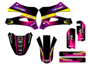 Kit de Gráficos 10-20 KING/FWE CX 50 SURGE Púrpura Senge Compatible con Cobra - Imagen 1 de 10