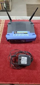 Linksys WRT54G V5 Wireless G Broadband Router with 4-Port Switch (FC14-4-G487) - Picture 1 of 5