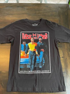 Boyz N The Hood Shirt Mens Medium Black Movie Poster Short Sleeve - Picture 1 of 2