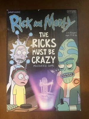 Rick and Morty - The Ricks Must Be Crazy Multiverse Game - Cryptozoic Entertainm - Image 1 of 4