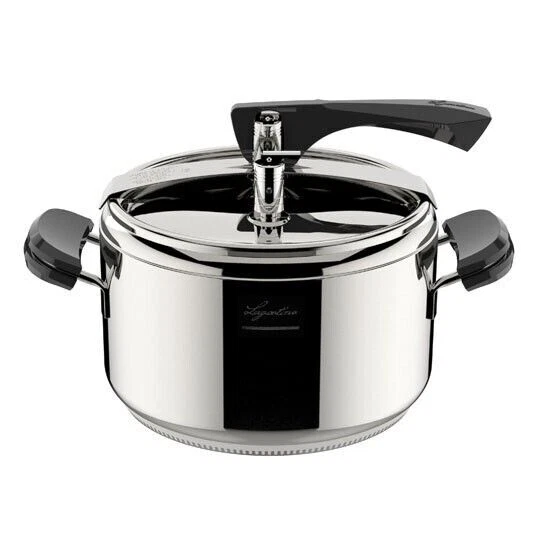 Lagostina La Classica 5L Pentola a Pressione con Cestino - Acciaio Inox (10001010405)