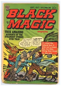 Black Magic 26 (FR-) Jack Kirby Cover und Art! HORROR! Preis Comics f863 1953 - Bild 1 von 2