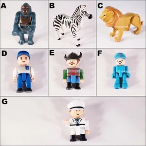 PRECIO FISHER DE COLECCIÓN #304 JUGUETES GORILA LEÓN ARTICULADO CEBRA - PERSONAS ALEATORIAS VIKINGAS - Imagen 1 de 8