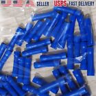 300PCS Insulated Straight Butt Wire Connectors Electrical Cable Crimp Terminals