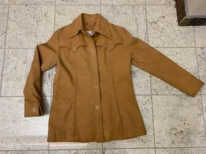 RARE VINTAGE 60s Pacific Trail Jaquette Western PVC Vinyl Jacket Women’s 15-16 - Picture 1 of 7