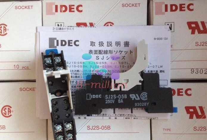 1PCS IDEC Relay Socket SJ2S-05B NEW  - Image 1 of 1