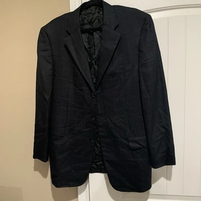 Chaqueta Blazer Ermenegildo Zegna Mezcla Lana Seda Hombres Talla 44R 54R Foto 1 de 4