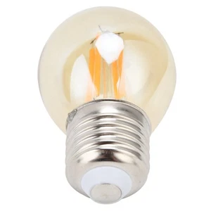 Bulb Retro Filament Light G45 E27 Lampholder 6W 220V Gold Wa - Picture 1 of 24
